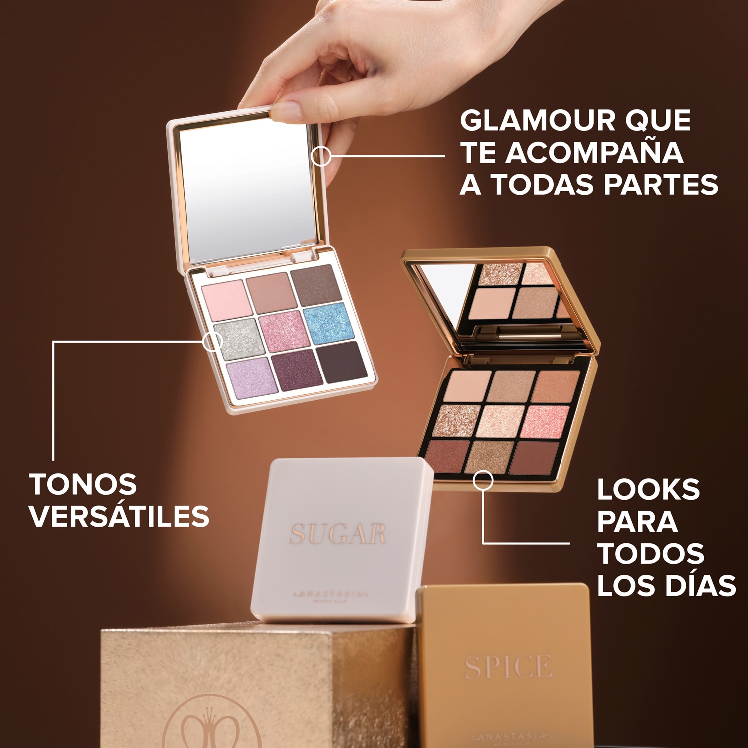 SUGAR MINI EYESHADOW PALETTE (PALETA DE SOMBRA PARA OJOS)